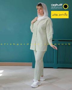 ست تونیک و شلوار لینن تابستونی خنک
