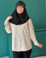 شومیز بیسیک کتان کاغذی جدید